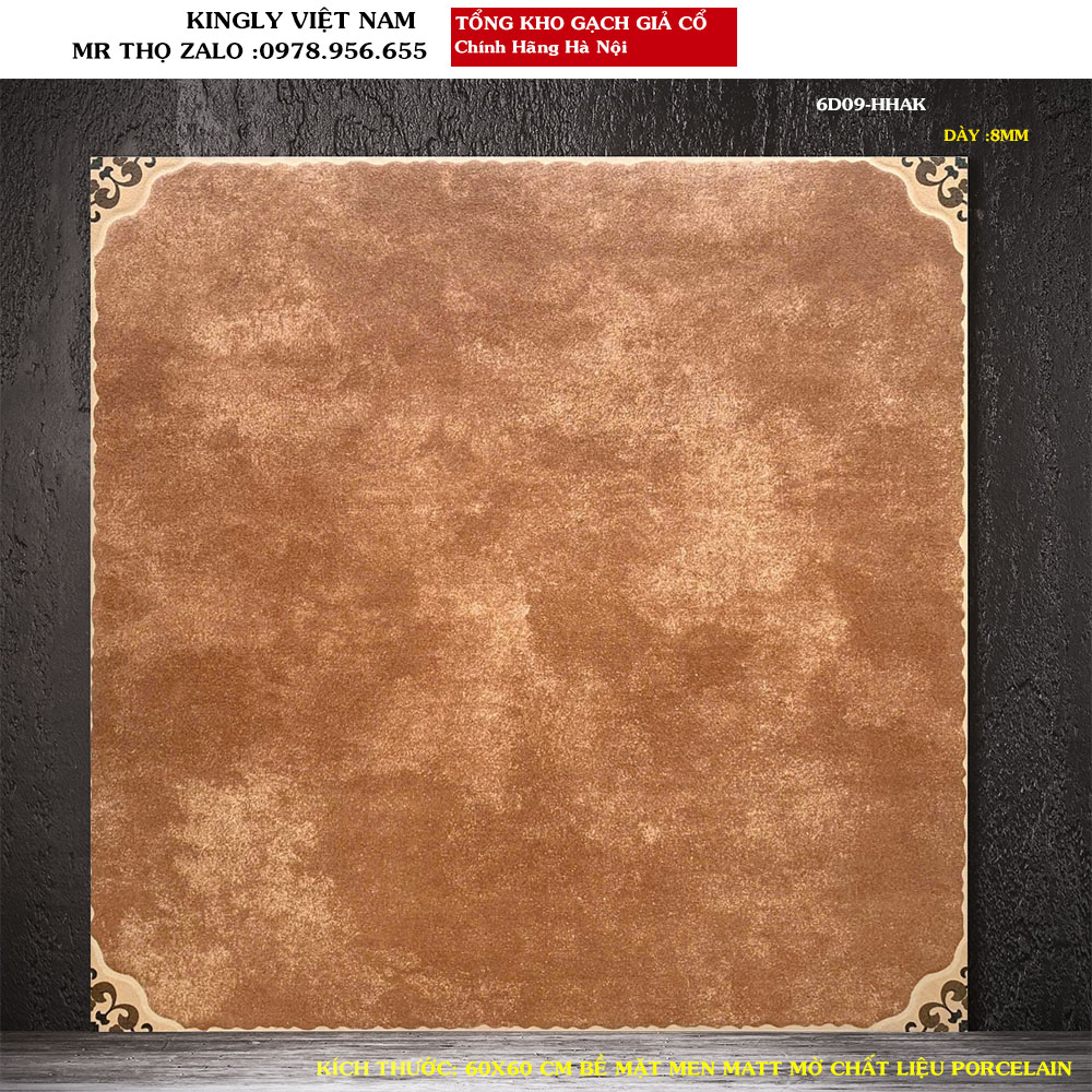 Gạch lát giả cổ 60x60 6d09